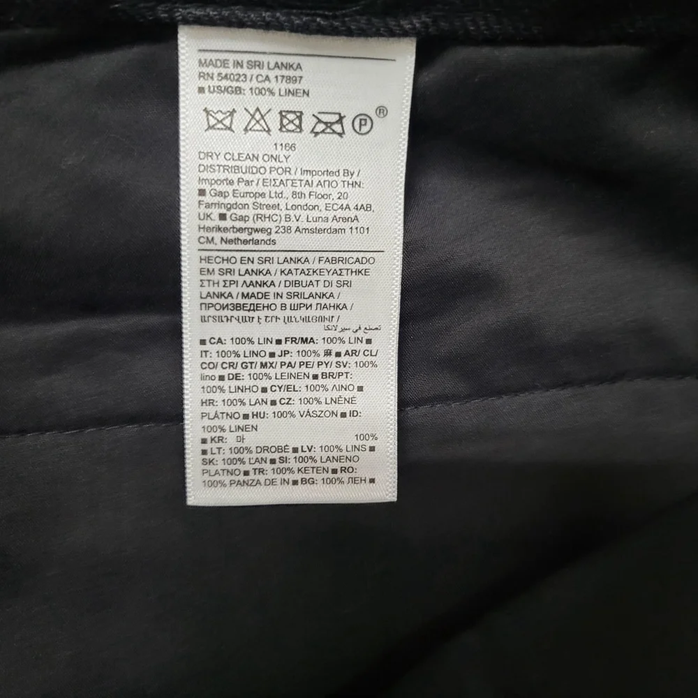Banana Republic Relaxed Fit Cargo Pants Adjustable Waist Strap Size 12 Women's